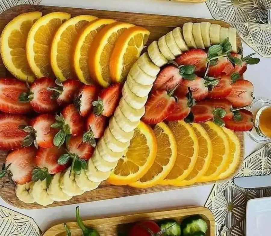 تزئین میوه خاص برای مراسم تشییع جنازه