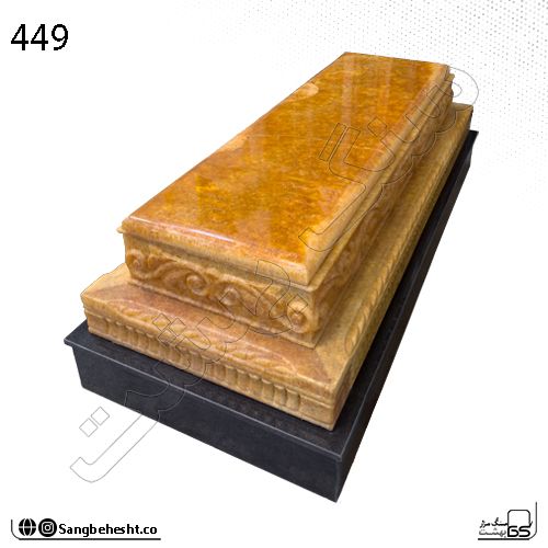سنگ مزار مرمر پرتقالی خاص | کد 449