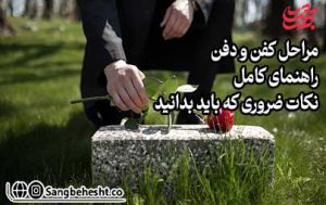 مراحل کفن و دفن